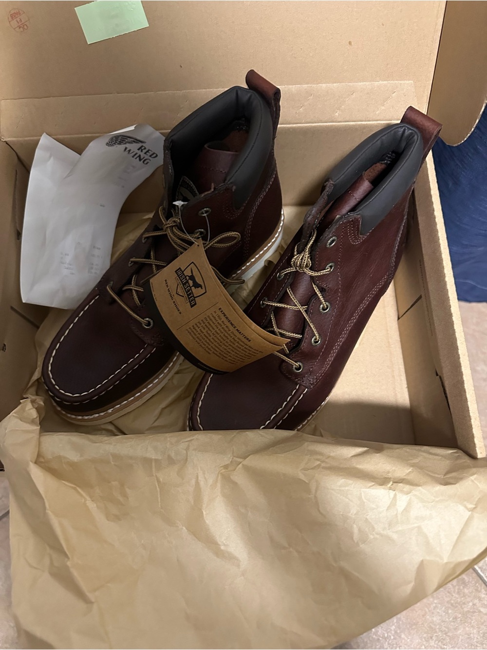 Red Wing Shoes Men's Dark Brown Leather Boots Ashby Irish setter